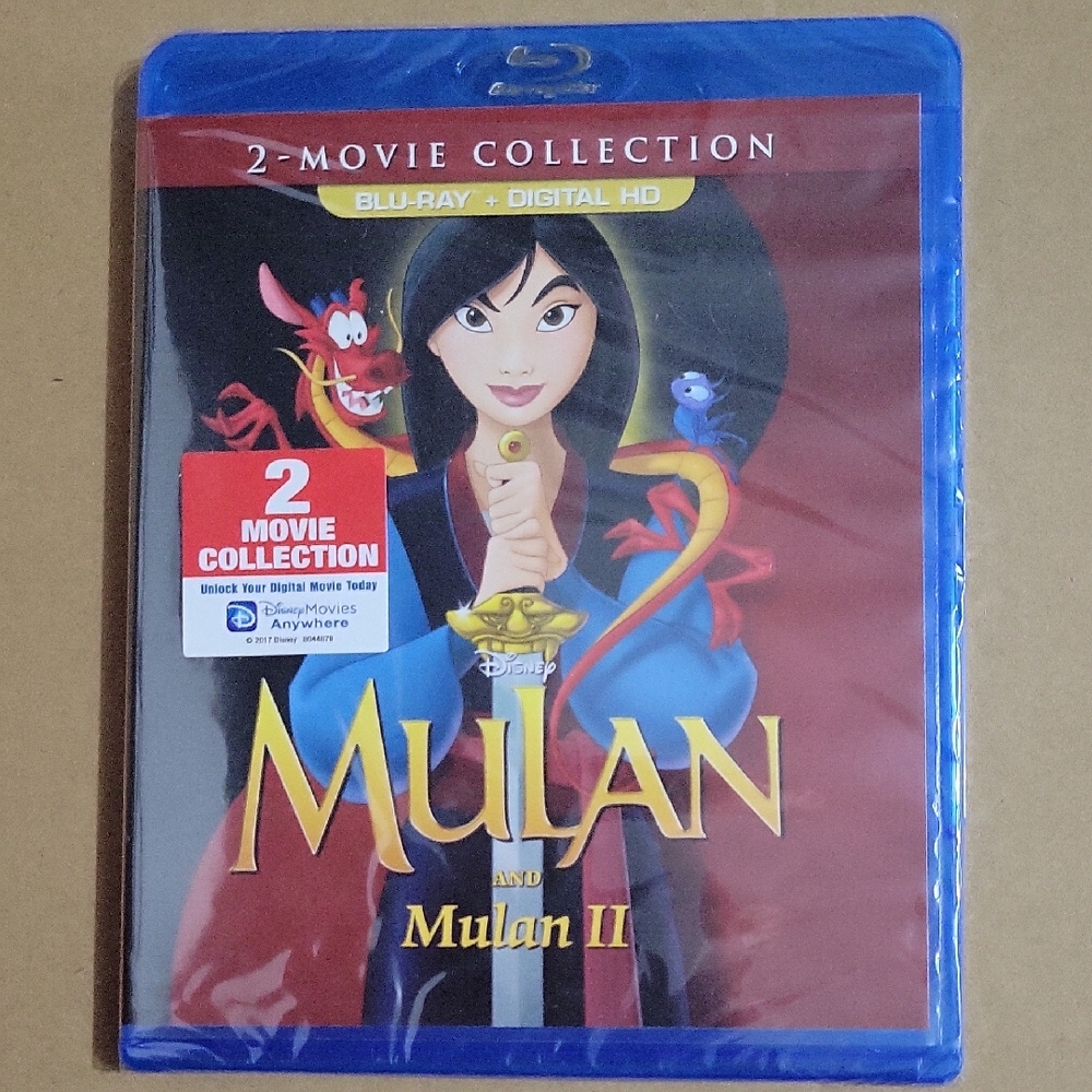 Disney Mulan and Mulan II Blu-ray 2-Movie Collection